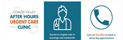 Comox Valley After Hours Urgent Care Clinic