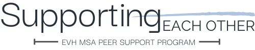 EVH Peer Support Logo