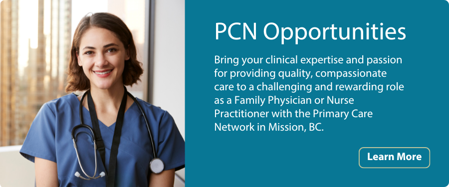 Mission Division of family practice PCN opportunities 