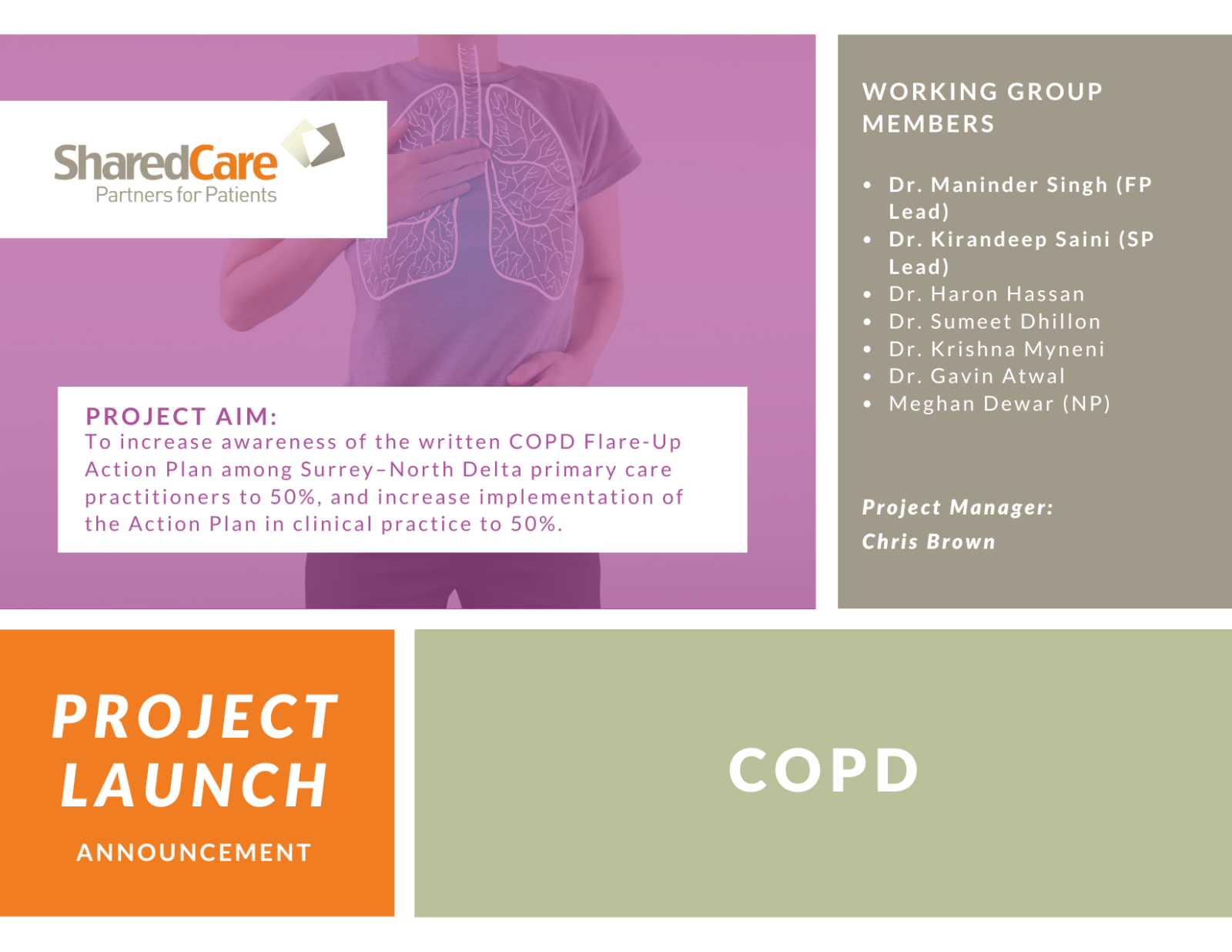 Project Launch: COPD