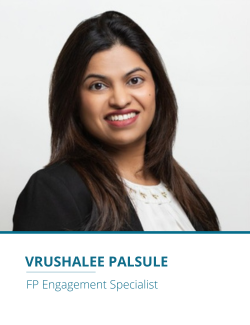 Vrushalee Palsule, FP Engagement Specialist