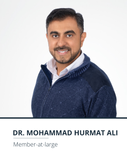 Dr. Mohammad Hurmat Ali: Member-at-large