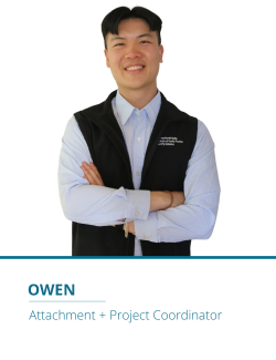 Owen, Attachment + Project Coordinator