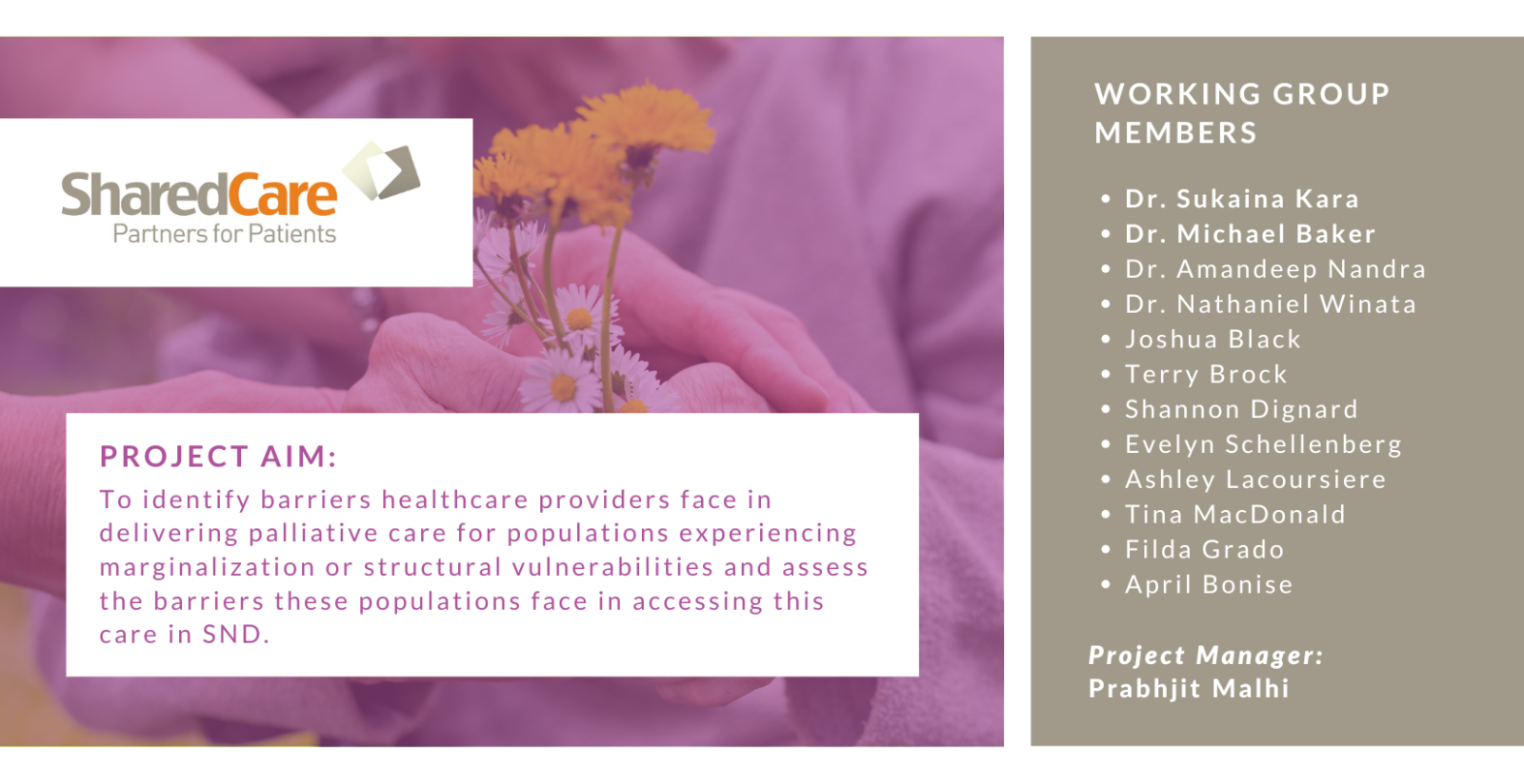 Shared Care Palliative Care EOI Header